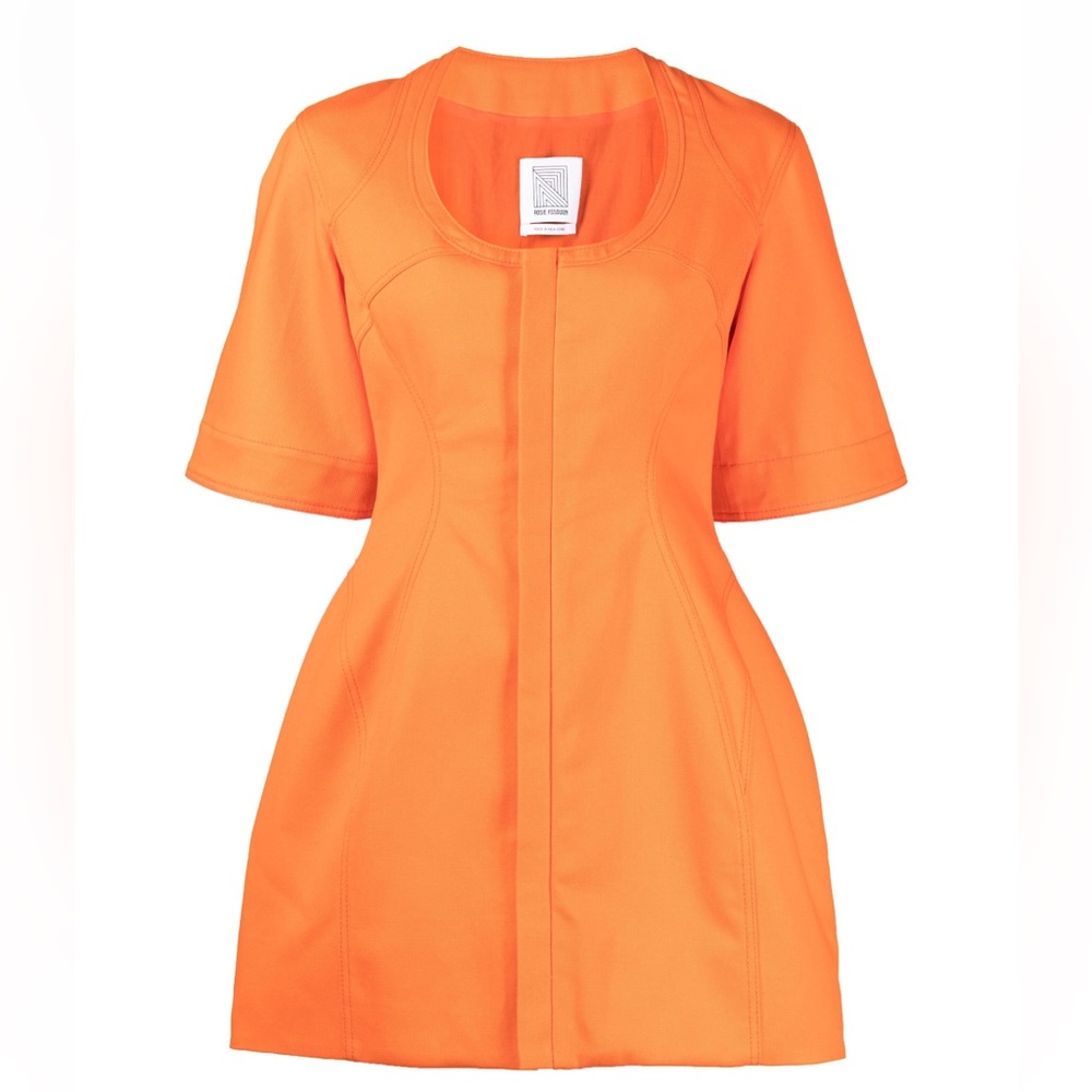 Rosie Assoulin U-Turn cotton mini dress